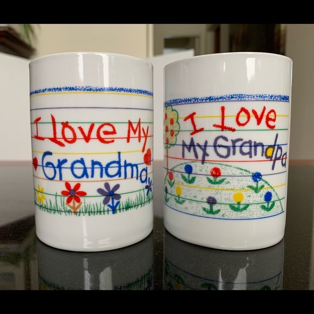 Grandma & Grandpa Coffee Mugs